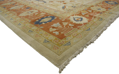 10 x 14 Vintage Persian Mahal Rug 77117