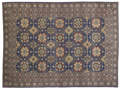 13 x 18 Vintage Oushak Rug 77122