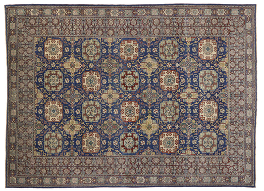 13 x 18 Vintage Oushak Rug 77122