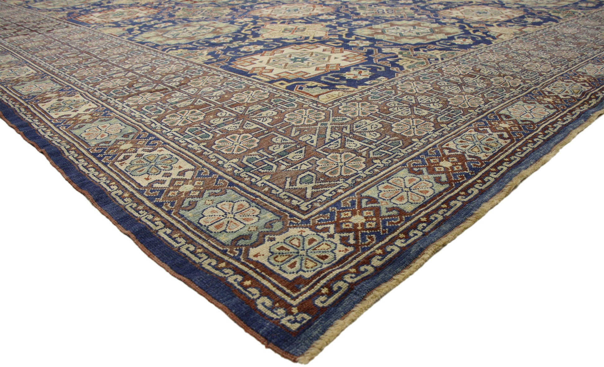 13 x 18 Vintage Oushak Rug 77122