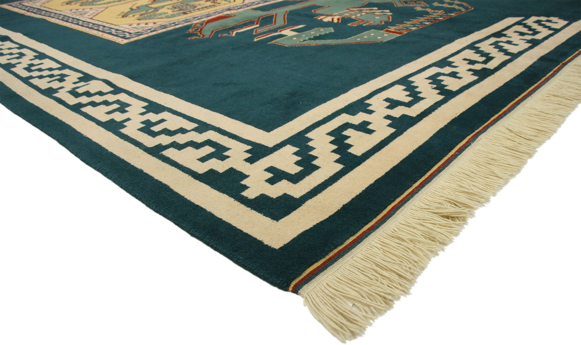 8 x 12 Vintage Oushak Rug 77128