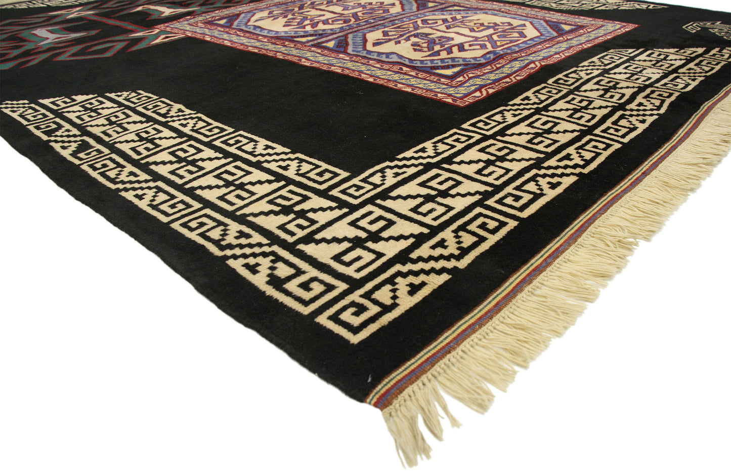 7 x 10 Vintage Oushak Rug 77130