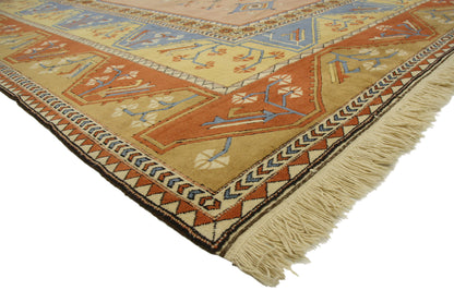 10 x 13 Vintage Oushak Rug 77132