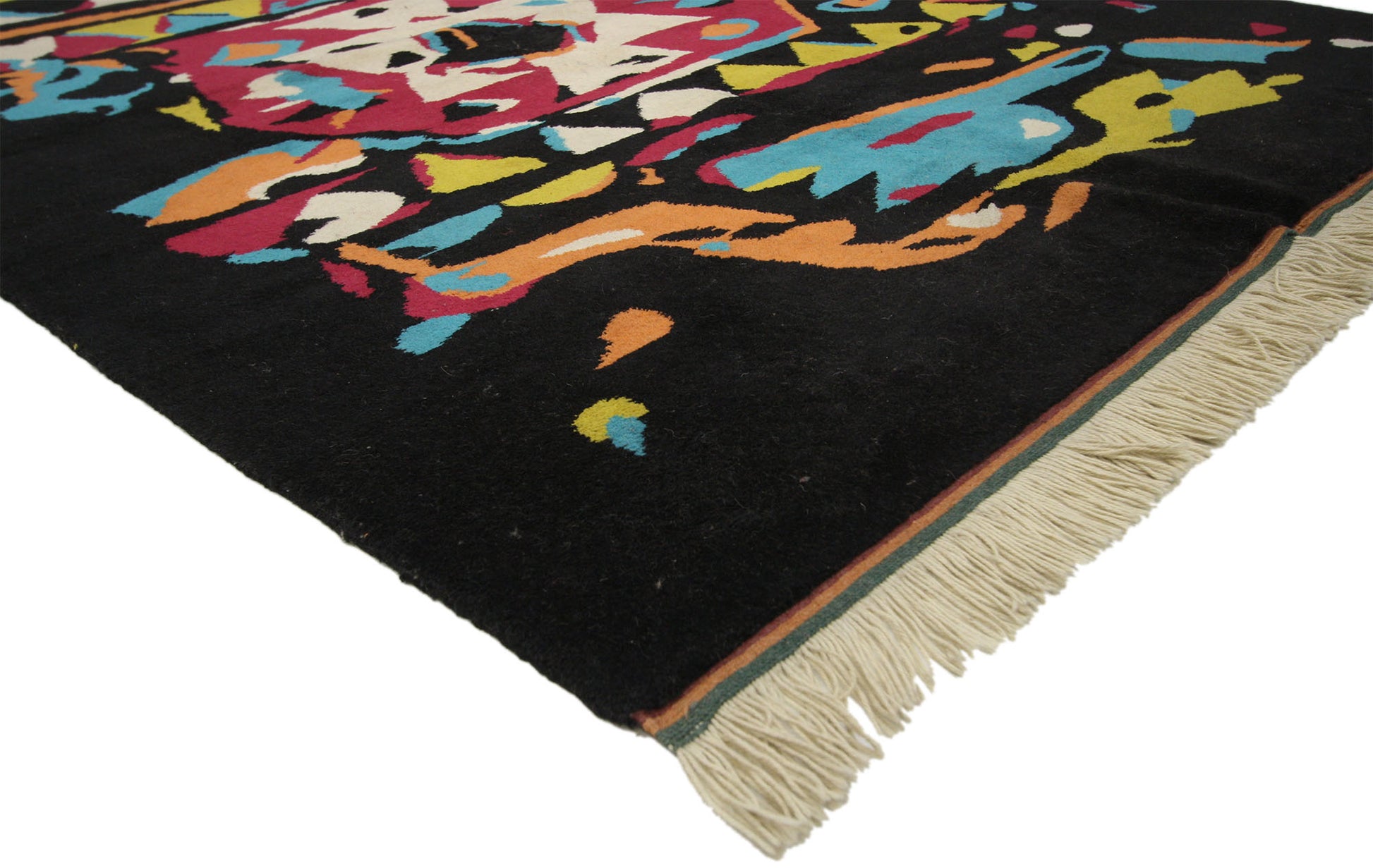 6 x 7 Vintage Oushak Rug 77136