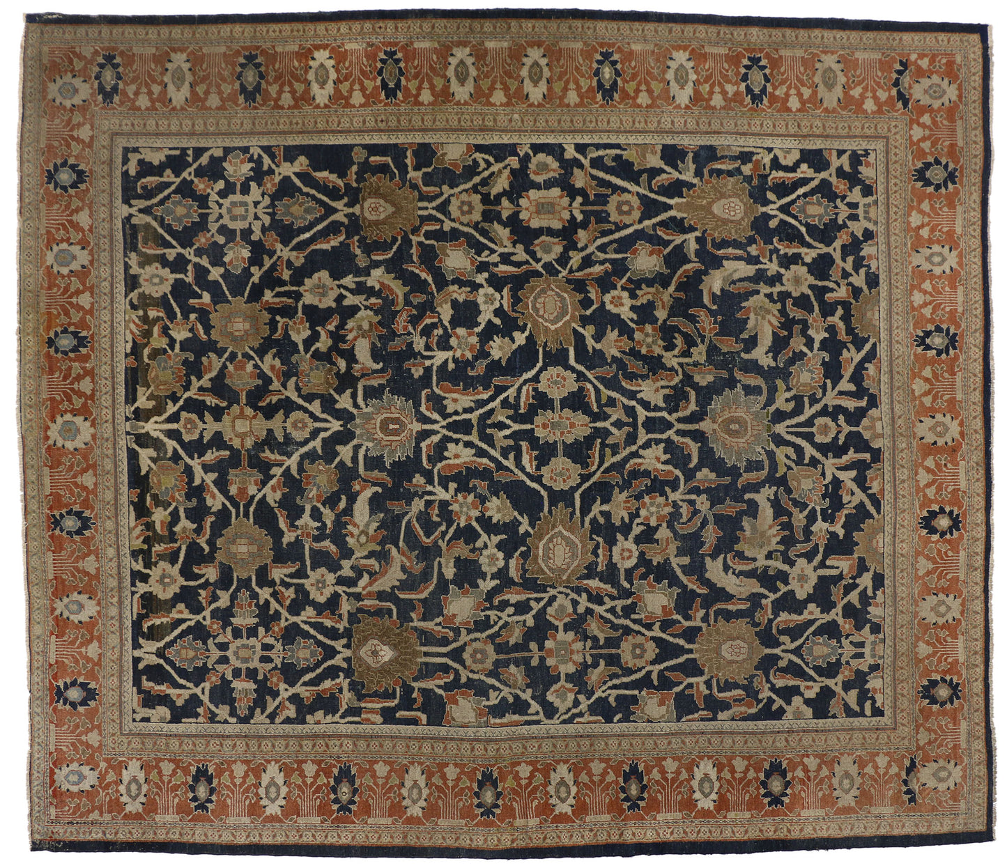 12 x 14 Antique Sultanabad Rug 77141