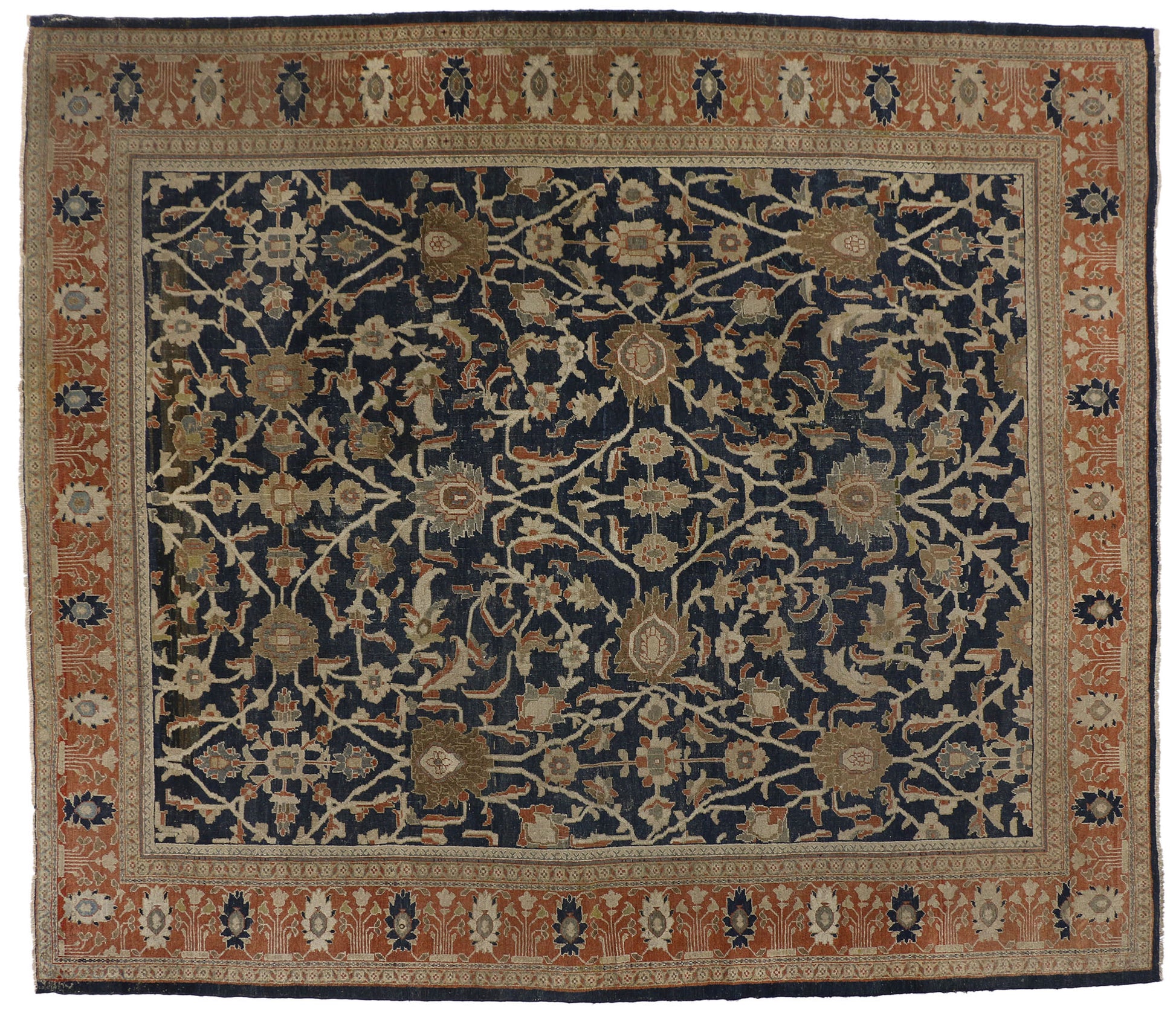 12 x 14 Antique Sultanabad Rug 77141