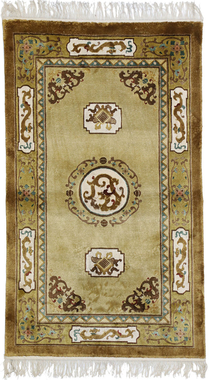 3 x 5 Vintage Chinese Rug 77143