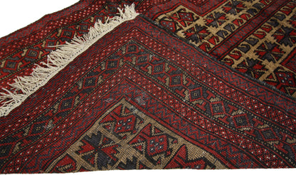 3 x 4 Vintage Turkish Turkoman Rug 77144