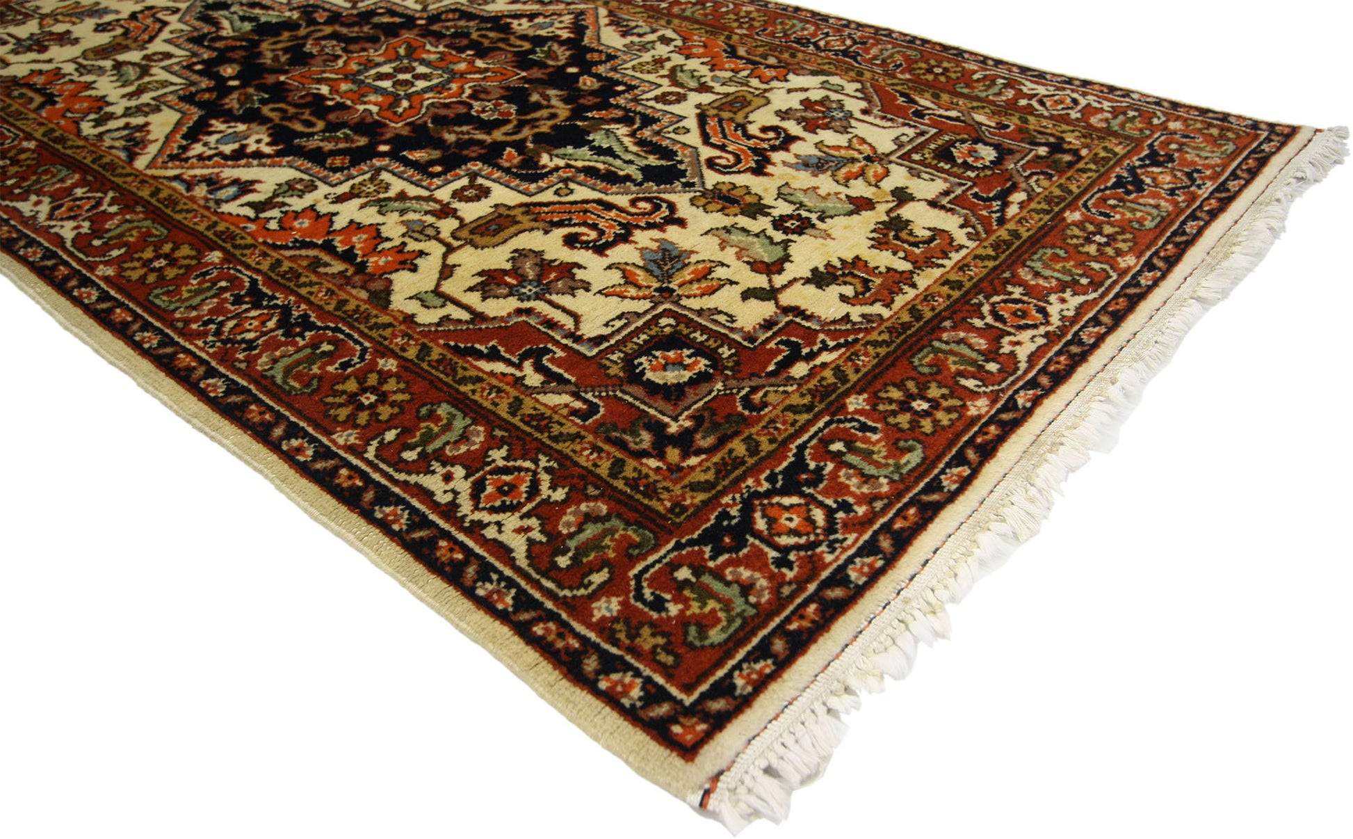 3 x 5 Vintage Romanian Rug 77148