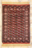 4 x 6 Vintage Turkmenistan Tekke Rug 77157