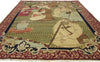 3 x 4 Antique Persian Kerman Pictorial Rug 77161