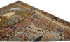 2 x 3 Antique Persian Mohtasham Kashan Pictorial Rug 77162
