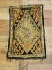 1 x 2 Antique Turkish Oushak Rug 77166