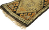 1 x 2 Antique Turkish Oushak Rug 77166