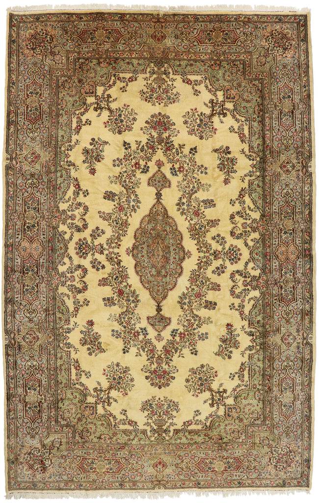 12 x 18 Antique Persian Kerman Rug 77168