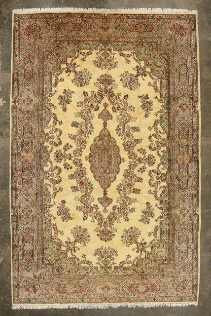 12 x 18 Antique Persian Kerman Rug 77168