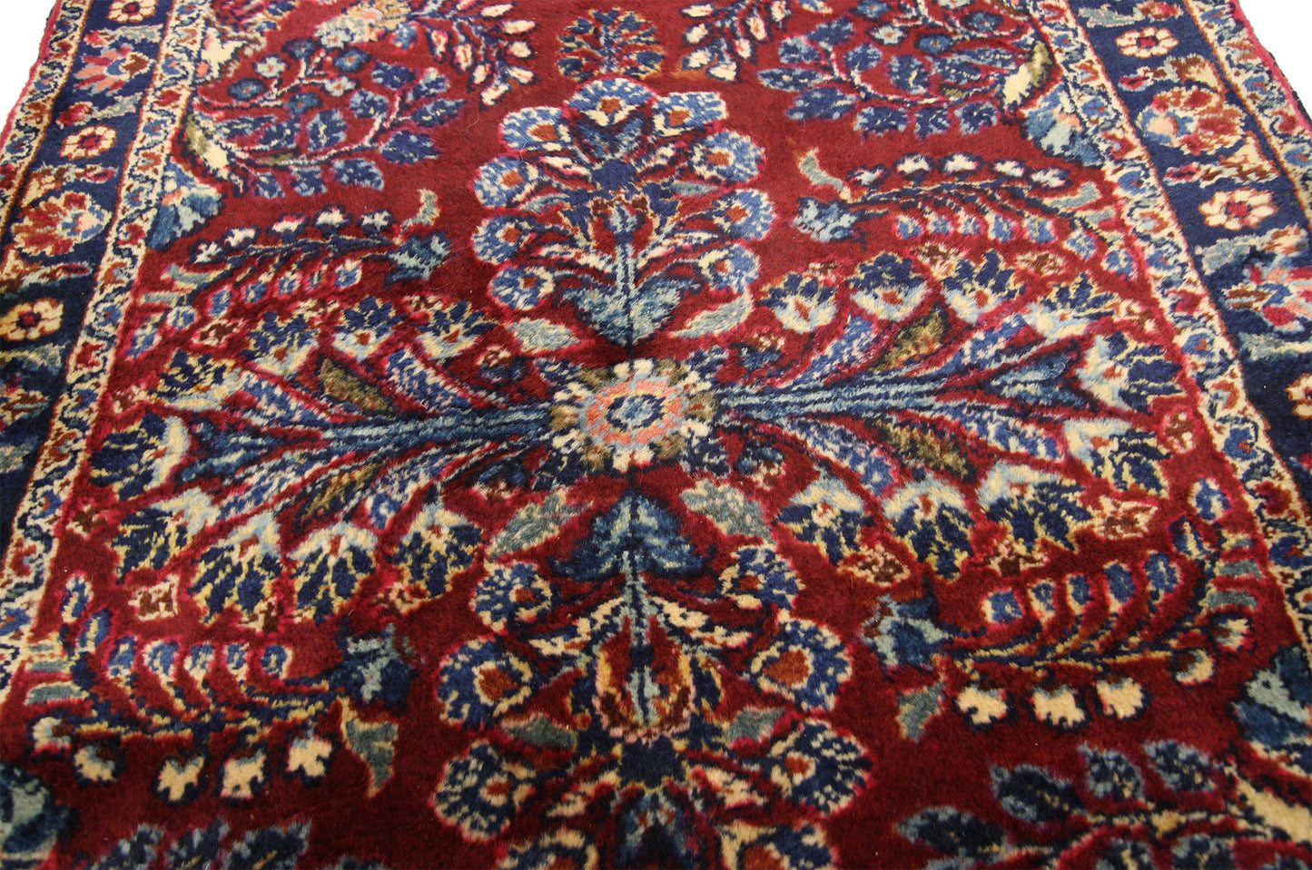3 x 29 Antique Persian Lilihan Runner 77169