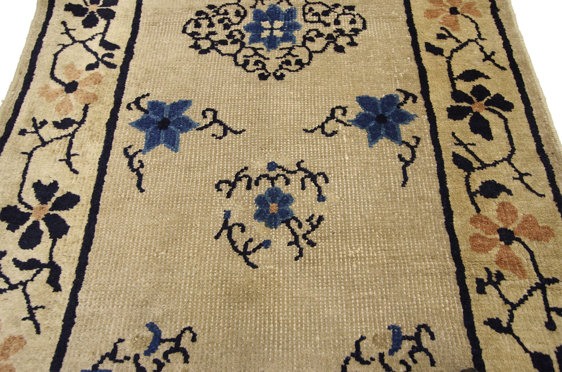 2 x 9 Antique Chinese Peking Runner 77173