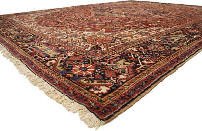 12 x 16 Antique Heriz Rug 77174