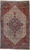 11 x 19 Antique Persian Heriz Rug 77175