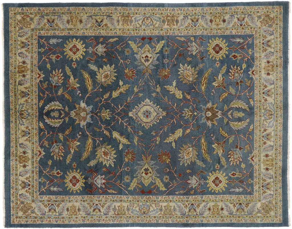 8 x 10 Vintage Indian Rug 77180