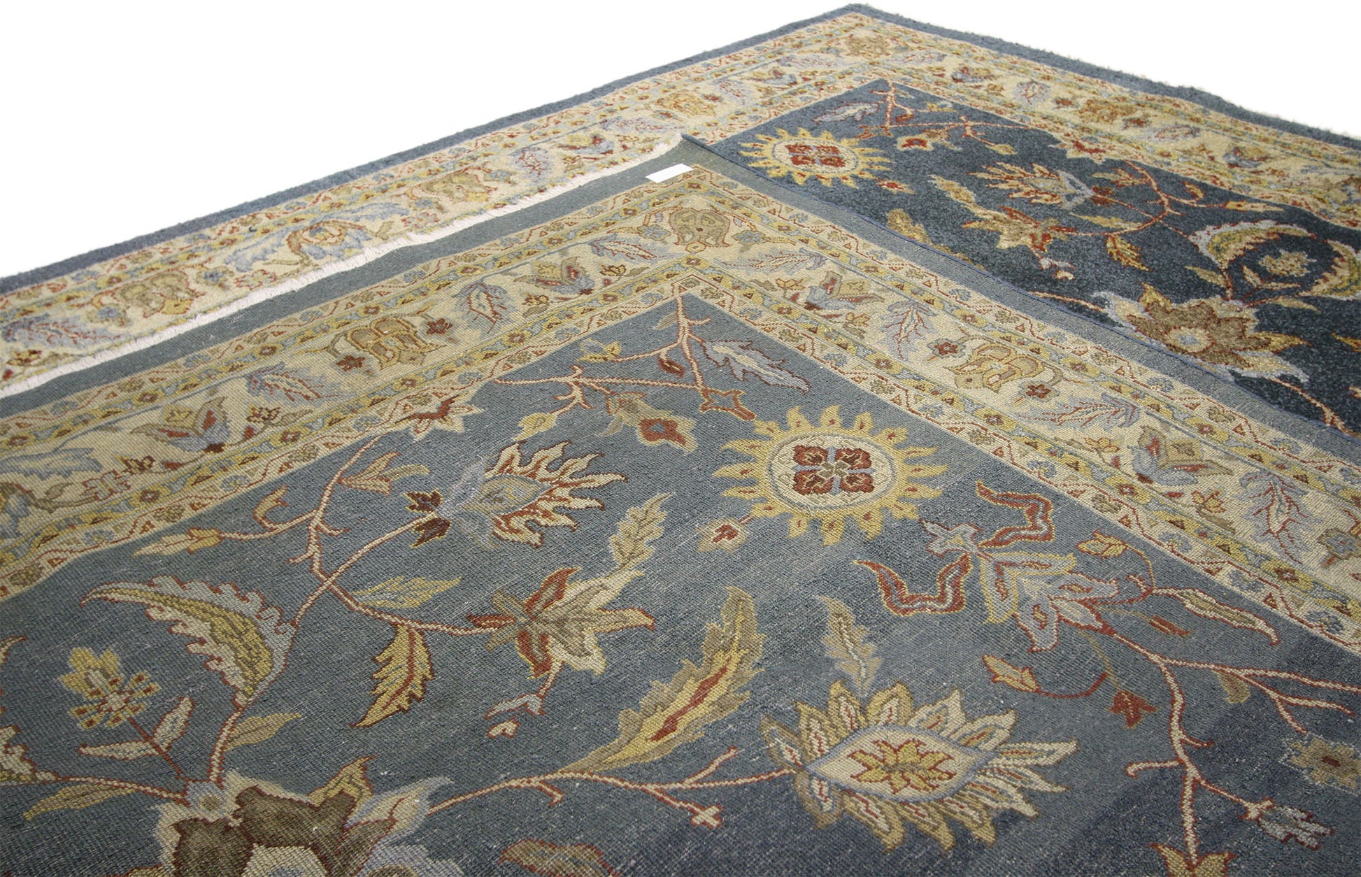 8 x 10 Vintage Indian Rug 77180