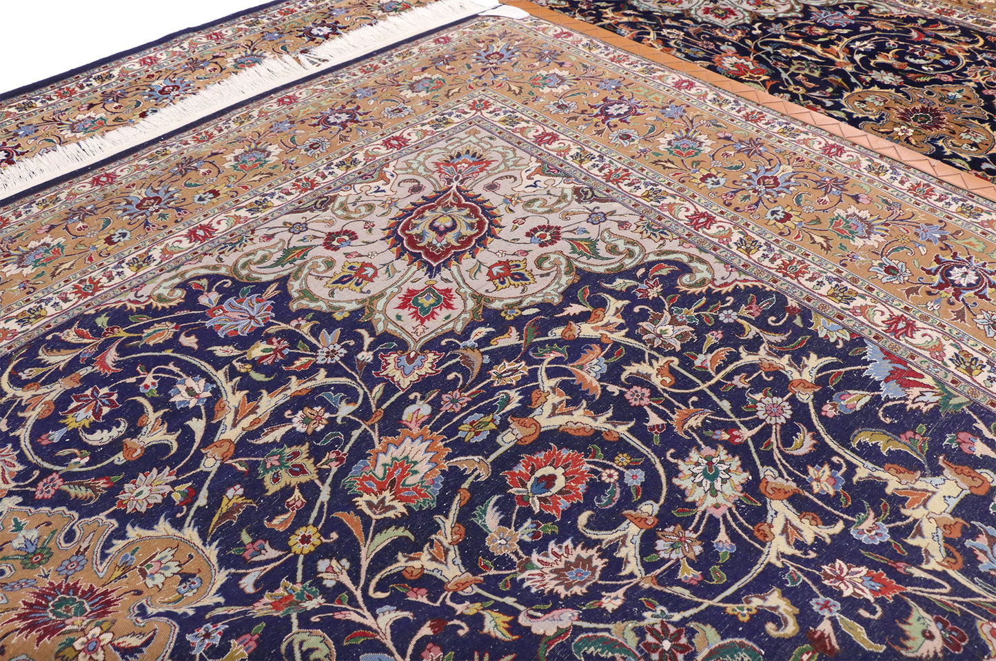 10 x 12 Vintage Persian Tabriz Rug 77188