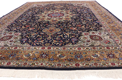 10 x 12 Vintage Persian Tabriz Rug 77188