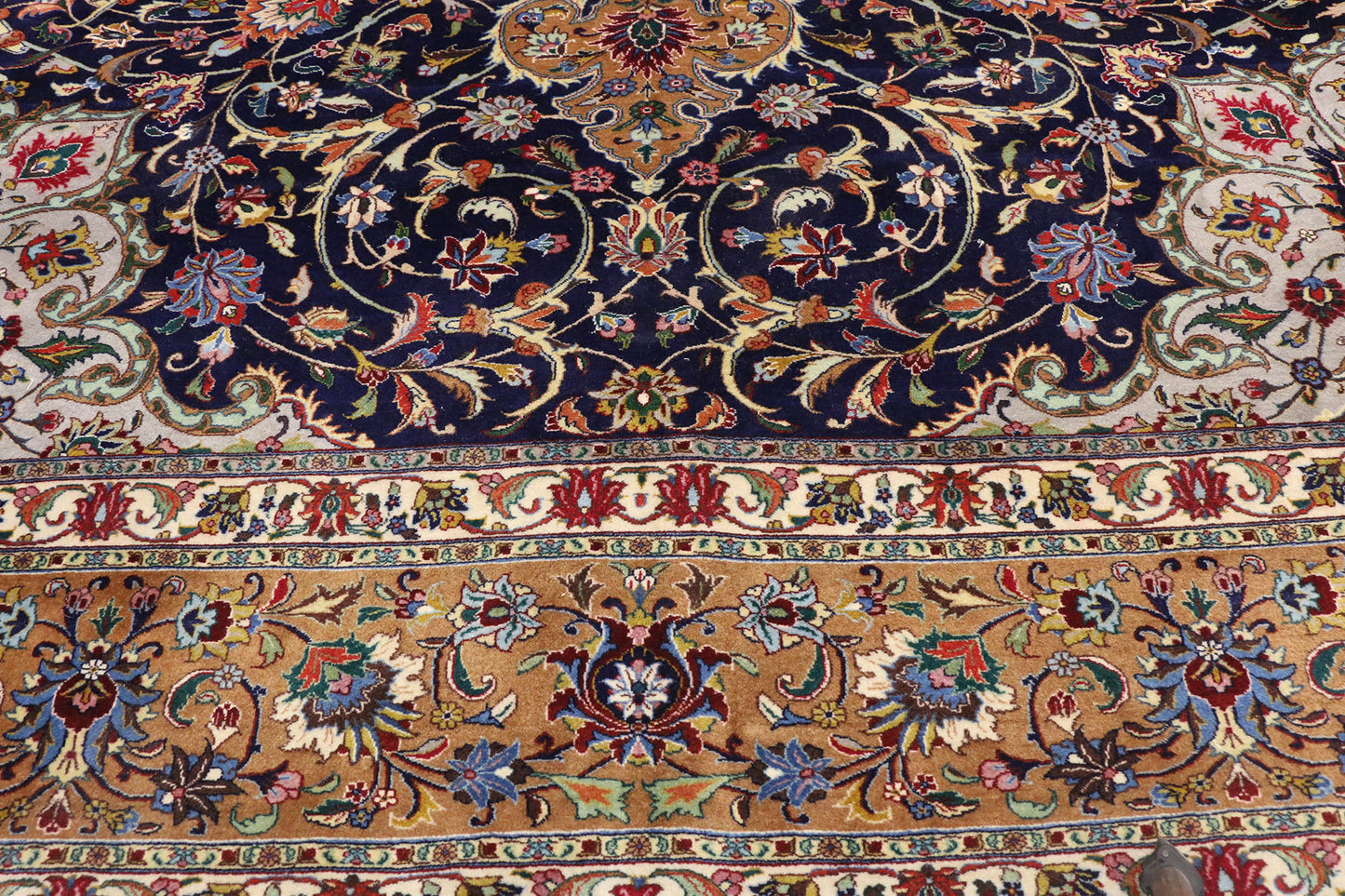 10 x 12 Vintage Persian Tabriz Rug 77188