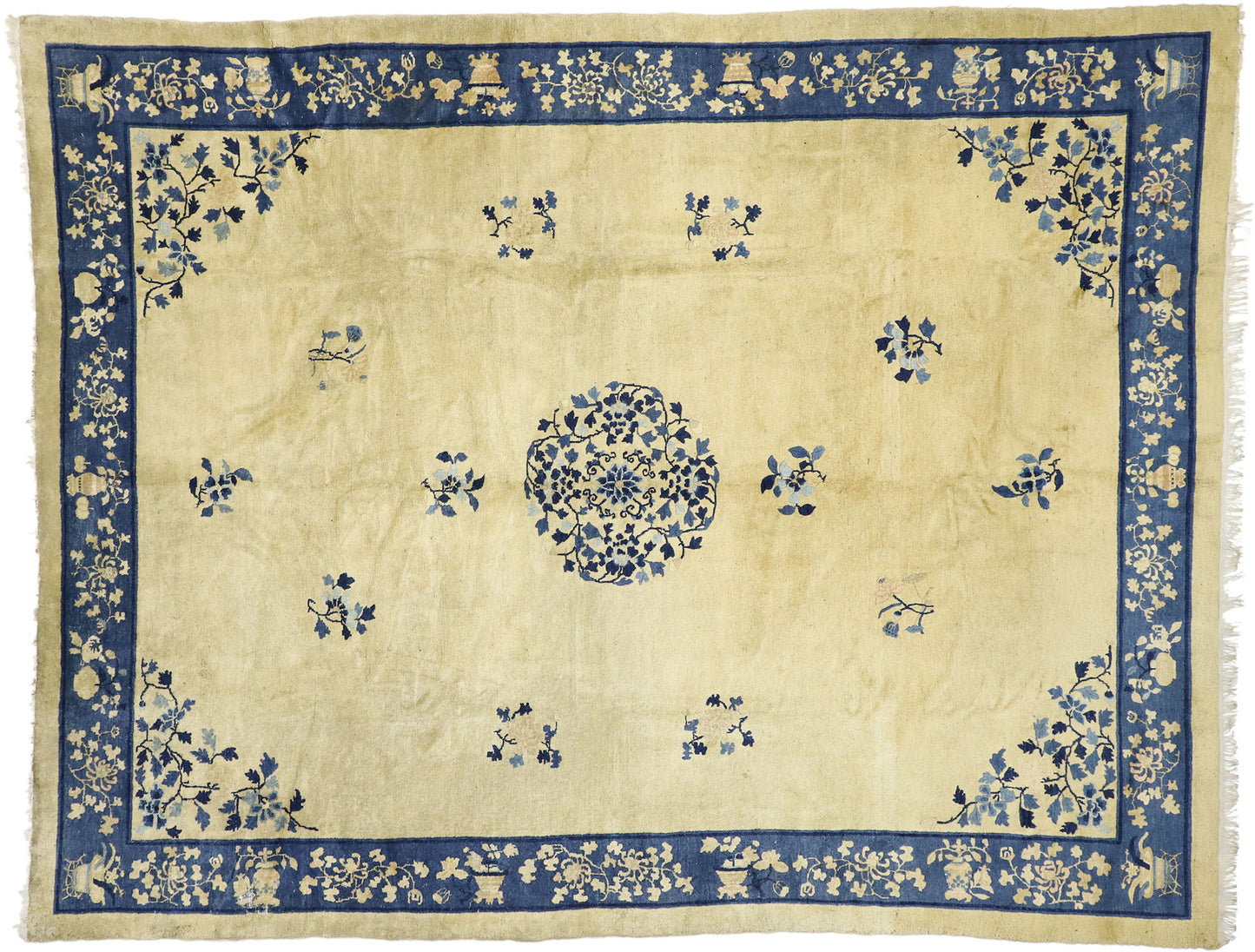 9 x 11 Antique Chinese Peking Rug 77191