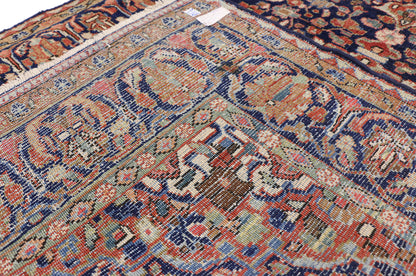 4 x 6 Vintage Persian Mahal Rug 77200