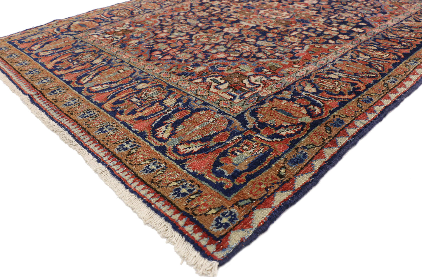 4 x 6 Vintage Persian Mahal Rug 77200