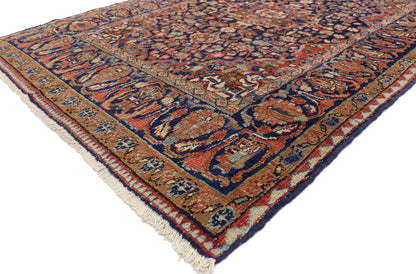4 x 6 Vintage Persian Mahal Rug 77200