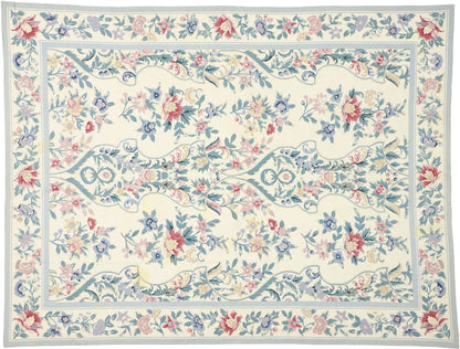 9 x 11 Vintage Needlepoint Rug 77204