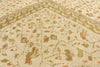 8 x 11 Antique Portuguese Needlepoint Arraiolos Rug 77210