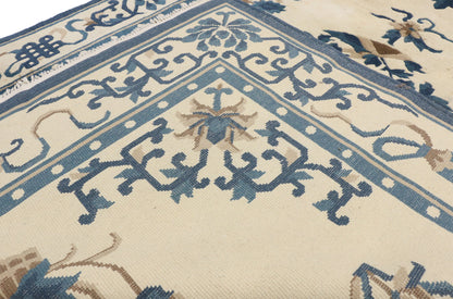 6 x 9 Vintage Chinese Peking Indian Rug 77211
