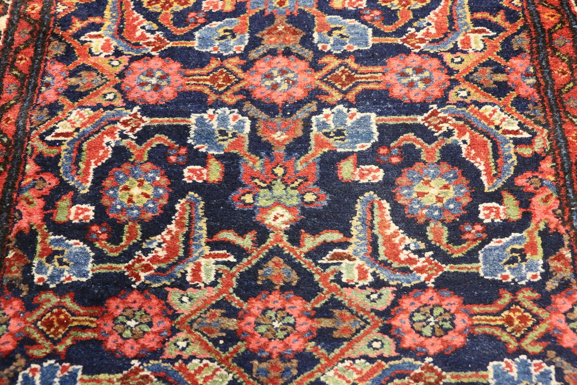 3 x 20 Antique Persian Malayer Rug 77217