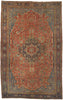 12 x 19 Antique Persian Serapi Rug 77219