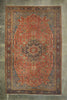 12 x 19 Antique Persian Serapi Rug 77219