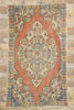 4 x 8 Vintage Turkish Oushak Rug 77222