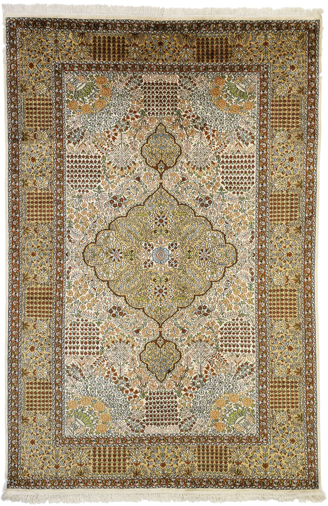 6 x 9 Vintage Kashmir Rug 77224