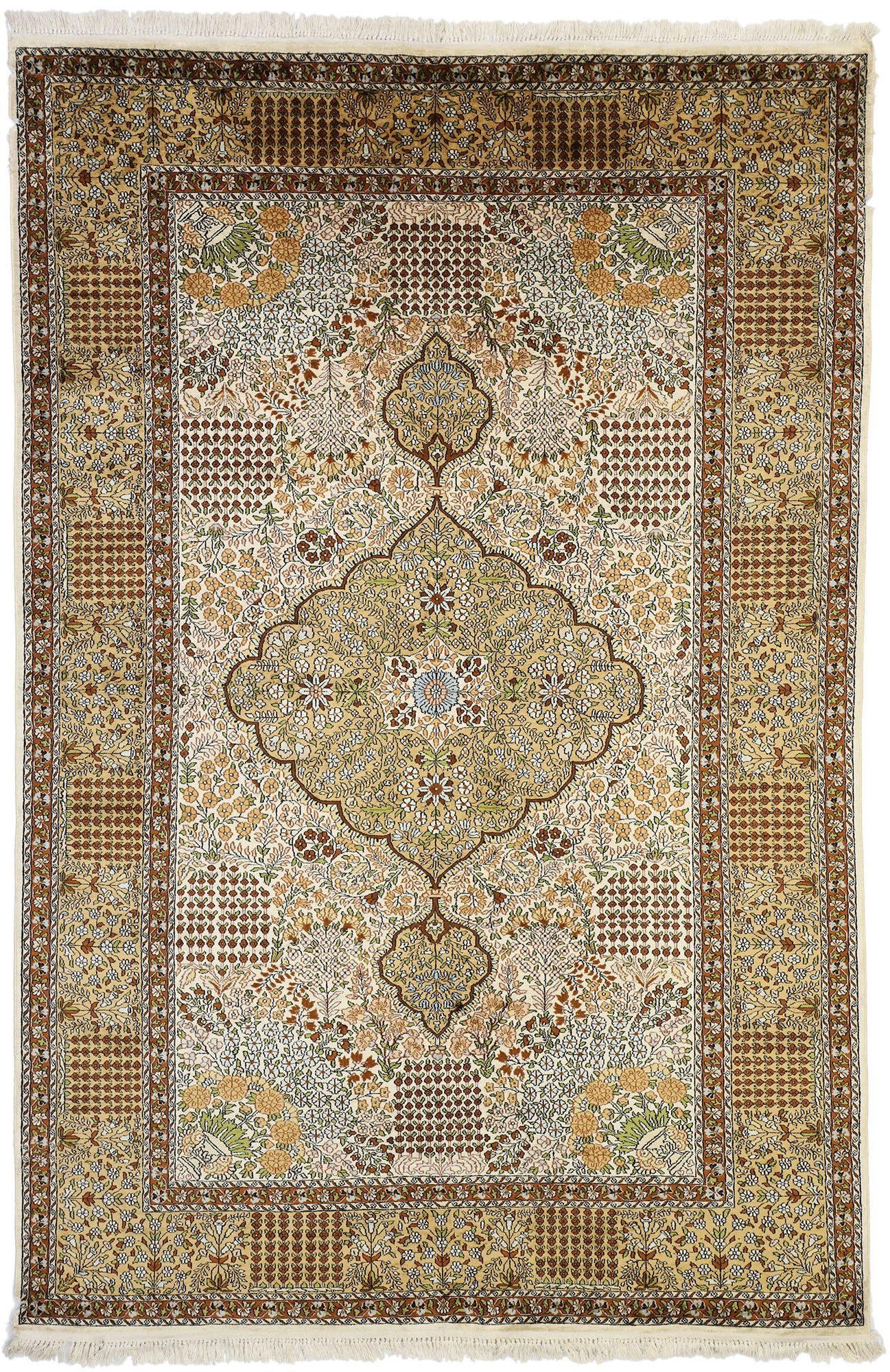 6 x 9 Vintage Kashmir Rug 77224