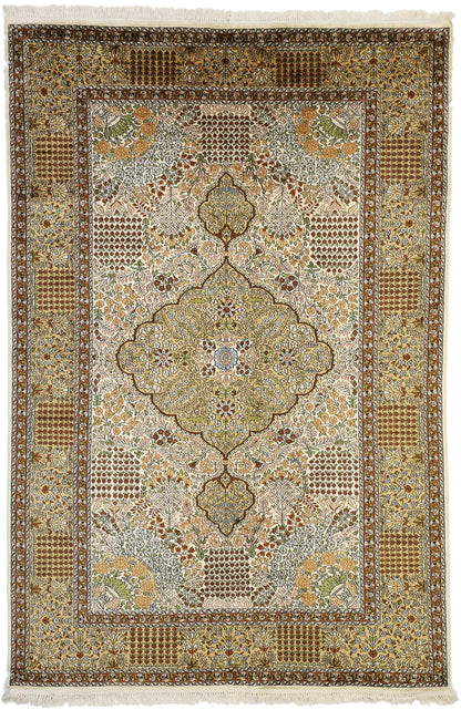 6 x 9 Vintage Kashmir Rug 77224