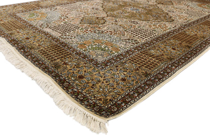 6 x 9 Vintage Kashmir Rug 77224