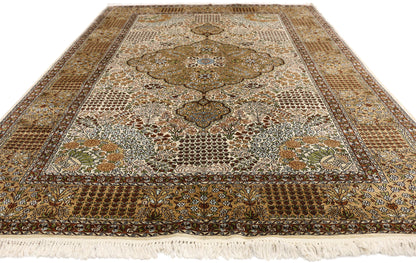 6 x 9 Vintage Kashmir Rug 77224