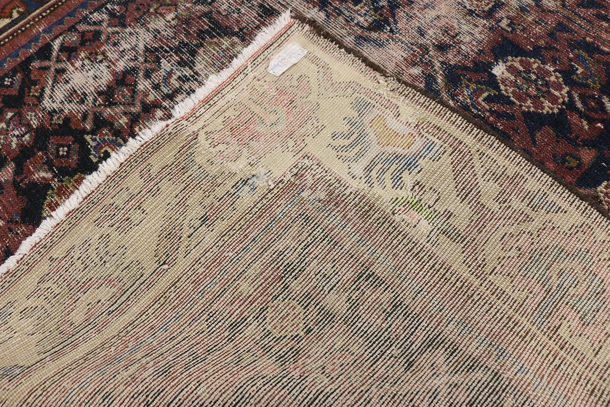 4 x 16 Antique Hamadan Rug 77227