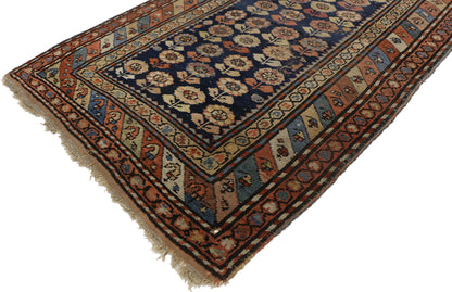 3 x 5 Antique Caucasian Shirvan Prayer Rug 77233