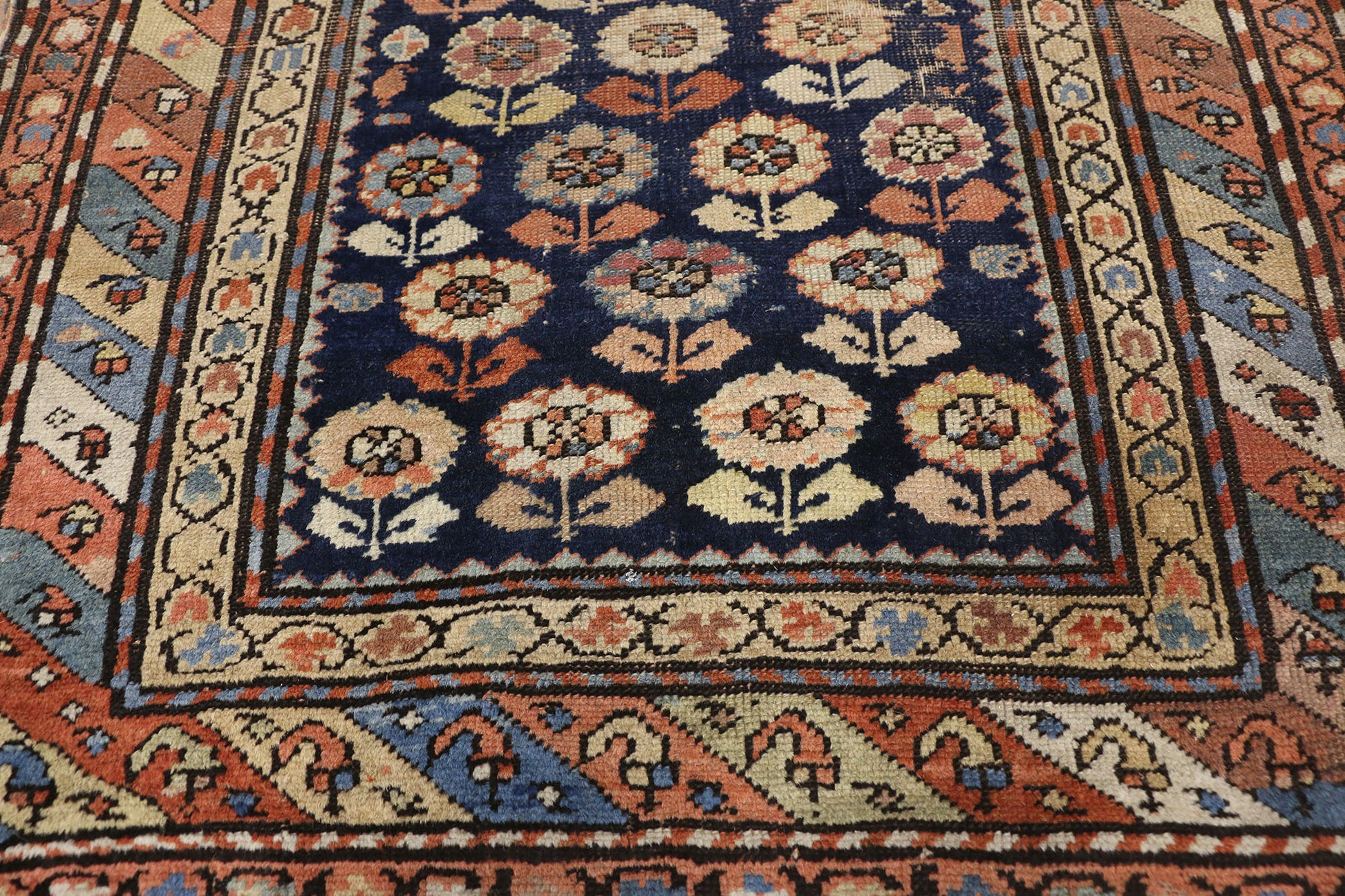 3 x 5 Antique Caucasian Shirvan Prayer Rug 77233