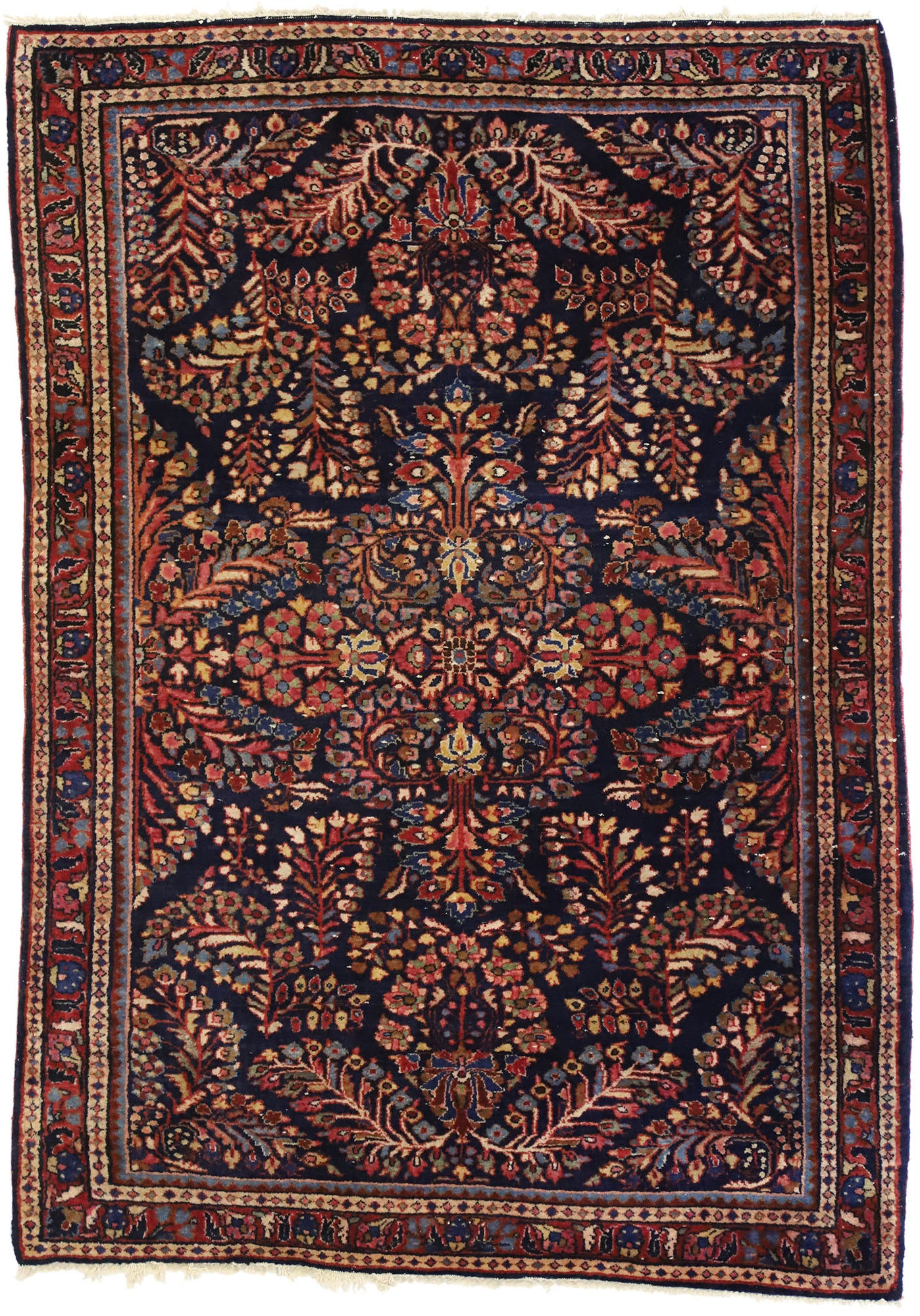 3 x 5 Antique Sarouk 77234