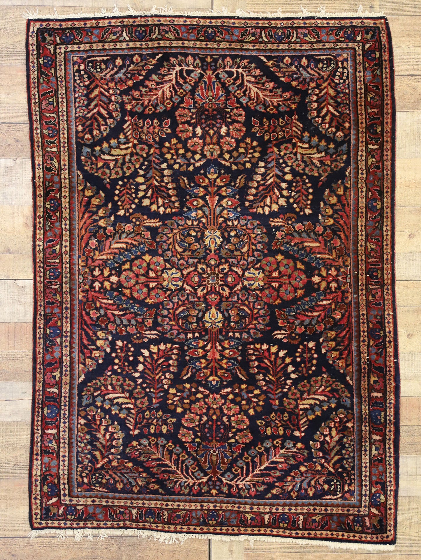 3 x 5 Antique Sarouk 77234